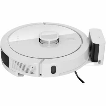 Laserraku robotolmuimeja 5200 mAh akuga, 2-in-1 veepaak ja prügikast, 300 ml prügikast, 300 ml veepaak, imemisvõimsus 4000 Pa