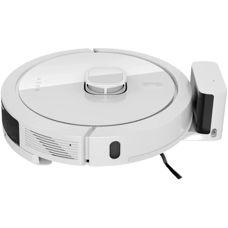 Laserraku robotolmuimeja 5200 mAh akuga, 2-in-1 veepaak ja prügikast, 300 ml prügikast, 300 ml veepaak, imemisvõimsus 4000 Pa