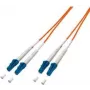Lightwin LDP-50 LC-LC 0.5 fiiberoptiline kaabel 0,5 m OM2 oranž (LDP-50 LC-LC 0.5)