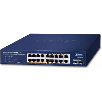 Haldamatu lüliti PLANET GSD-2022P 16-port 10/100/1000T PoE