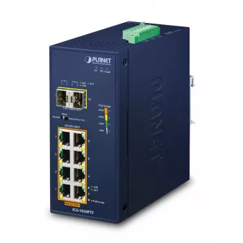 Haldamata kommutaator PLANET IP30 Ind 8-P 10/100/1000T