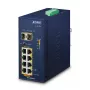 Haldamata kommutaator PLANET IP30 Ind 8-P 10/100/1000T