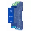 Sisseehitatav dimmer Shelly Pro Dimmer 0/1-10V PM — juhtmevaba, 110–240V, 3W ootevõimsus, sinine, 19×69×94 mm
