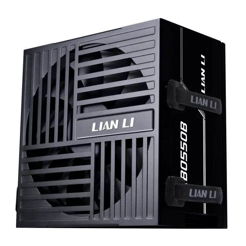 Toiteplokk Lian Li RB0550B.B 550 W, 24-kontaktiline ATX, 80 PLUS Bronze, 135 mm ventilaator, must