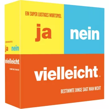 Ja nein vielleicht - Some Things Should Not Be Said, peomäng