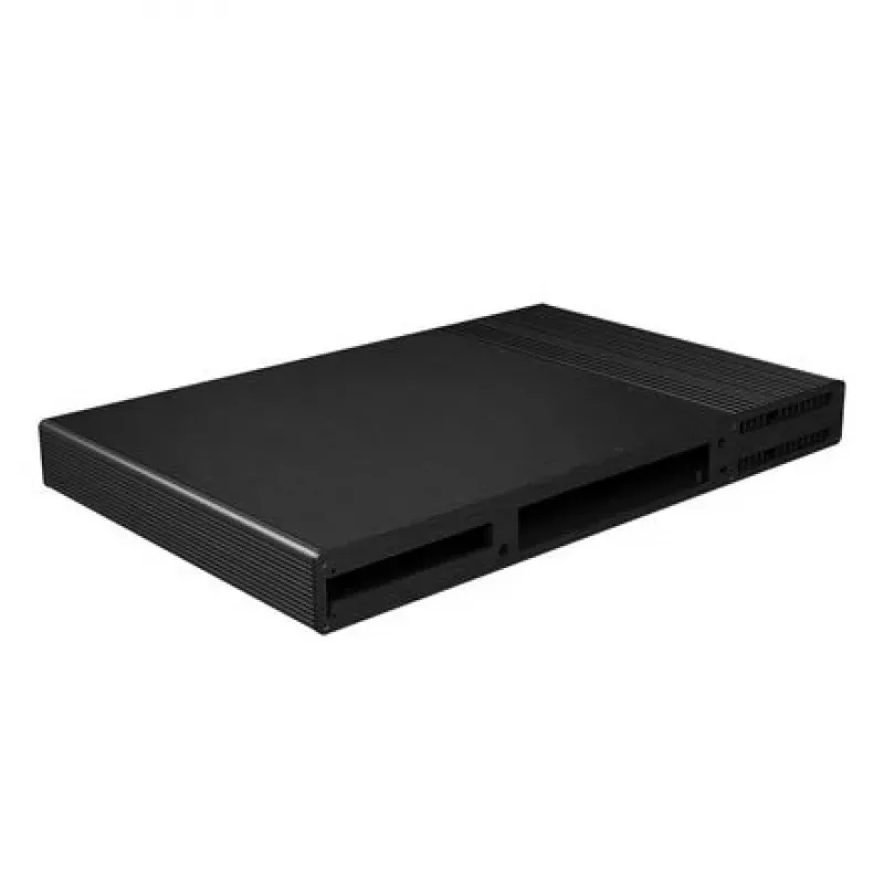 Arvutikorpus Akasa Galileo TU Plus MKII Mini-ITX korpus - must