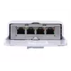 Switch UBIQUITI NanoSwitch Gigabit Ethernet PoE, 4x Gigabit RJ-45, 4x PoE pordid, 36W eelarve, 24V DC