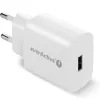 Telefonilaadija 1x USB 18 W QC 3.0 VALGE on Everactive toode meie mobiilseadmete laadijate valikust. Esiletõstetud omadused: valge viimistlus, kaal 52 g jne.