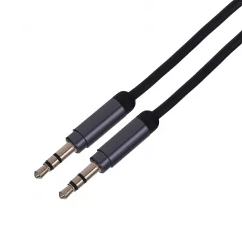 Gembird CCAP-444-1M Audiokaabel 3,5mm Must (CCAP-444-1M)