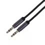 Gembird CCAP-444-1M Audiokaabel 3,5mm Must (CCAP-444-1M)