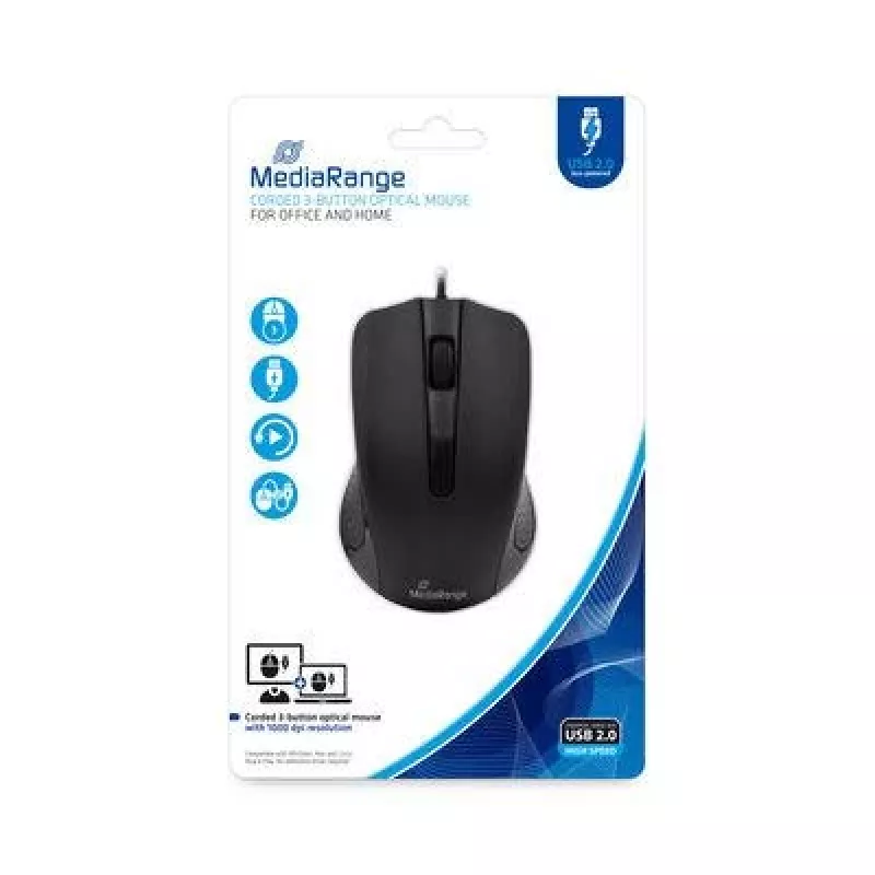 Hiir MediaRange MROS210 USB Type-A optiline