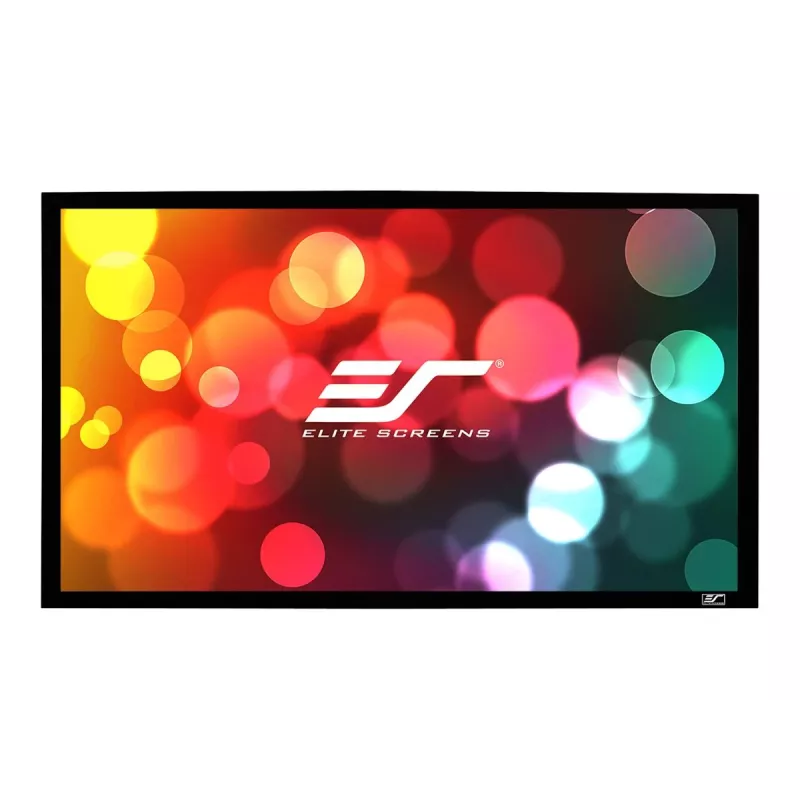 Elite Screens | SableFrame seeria | ER100WH1 | Diagonaal 100 tolli | 16:9 | Vaadeldav ekraani laius (W) 221 cm | Must