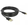 DeLOCK 83669 USB-kaabel USB 2.0 4 m USB A USB C Must