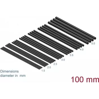 Heat shrink tube DeLOCK 18987 Must 28 pcs