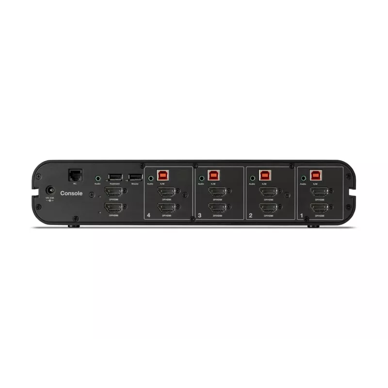 KVM-lüliti Belkin F1DN204KVM-UNN4 HDMI 4K USB hammaspaigaldus