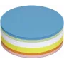 Maul Moderation Cards 6394799 Circle Ø 13,5 cm White, kollane, oranž, Red, Green, Blue, 250St (6394799)