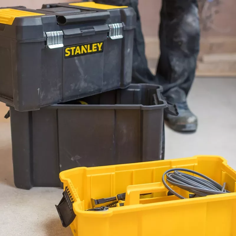 Stanley Essential tööriistakohver plastikust Hall, Kollane