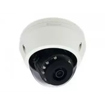 LevelOne HUBBLE Fixed Dome IP võrgukaamera, H.265, 5-megapiksline, 802.3af PoE, IR LED-id, sise-/välistingimustesse, vandaalikindel