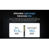 Kaasaskantav akupank Nitecore CARBO 10000 — liitiumioon 10000 mAh, 38 W PD, USB‑A + USB‑C, hall