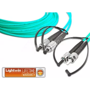 Lightwin LDP-50 FC-ST 5.0 OM3 fiiberoptiline kaabel 5 m akvamariinvärvi (LDP-50 FC-ST 5.0 OM3)