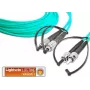 Lightwin LDP-50 FC-ST 5.0 OM3 fiiberoptiline kaabel 5 m akvamariinvärvi (LDP-50 FC-ST 5.0 OM3)