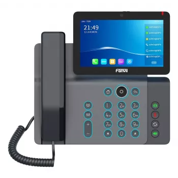 Fanvil V67 IP-telefon must 20 liini LCD Wi-Fi