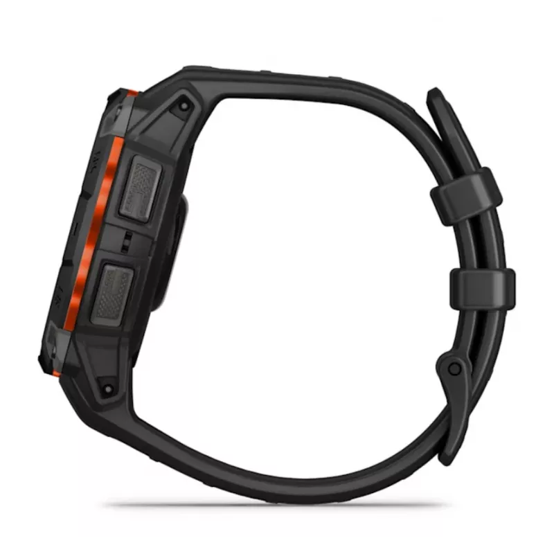 Garmin Instinct® 3 – 45 mm, päikeseenergiaga käekell Must