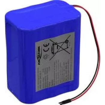 Ansmann 3S2P akupakett 6x 18650 kaabel Li-Ion 10,8 V 6700 mAh (2447-3050-40)