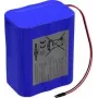 Ansmann 3S2P akupakett 6x 18650 kaabel Li-Ion 10,8 V 6700 mAh (2447-3050-40)