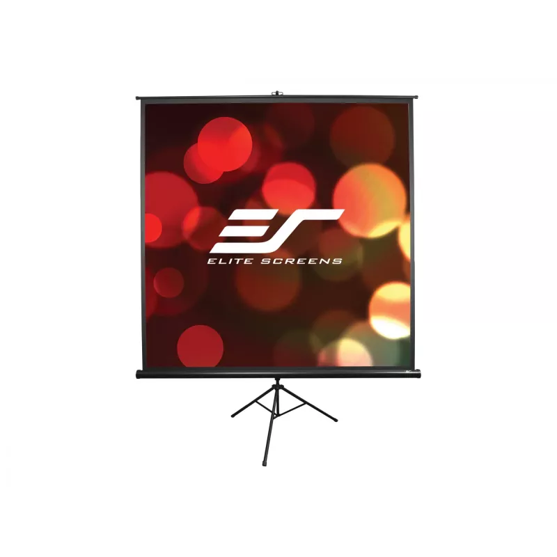 Elite Screens | Statiiviga/Kaasaskantav Ülestõmmatav Projektoriekraan | T92UWH | Diagonaal 92 tolli | 16:9 | Vaadeldav ekraani laius (W) 203,2 cm | Must