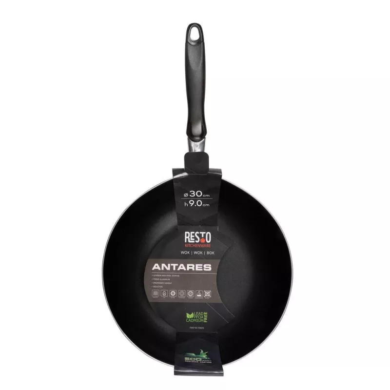 Resto Kitchenware 93603 praepann Wok/Stir-Fry pann Ümmargune