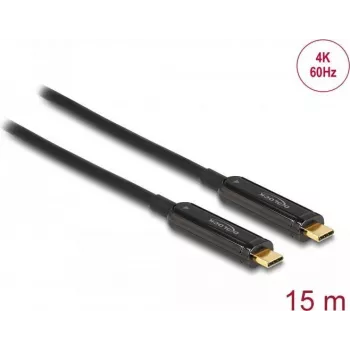 Aktiivne optiline USB-C videokaabel DeLOCK 84104 4K 60 Hz 15 m