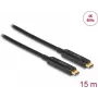 Aktiivne optiline USB-C videokaabel DeLOCK 84104 4K 60 Hz 15 m