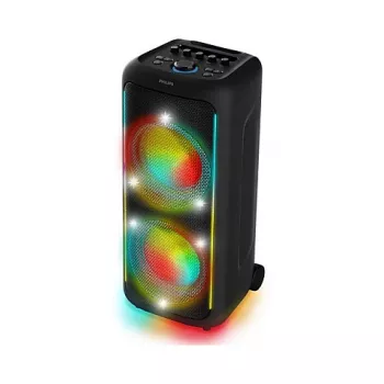 Kaasaskantav peokõlar Philips TAX5000E/10 2-suunaline, 100 W RMS, Bluetooth, 20–20000 Hz, 4 Ω, must