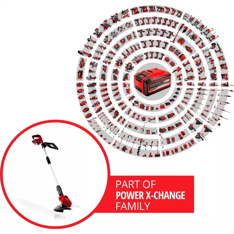 Muruniiduk Einhell GE-CT 18 Li Kit