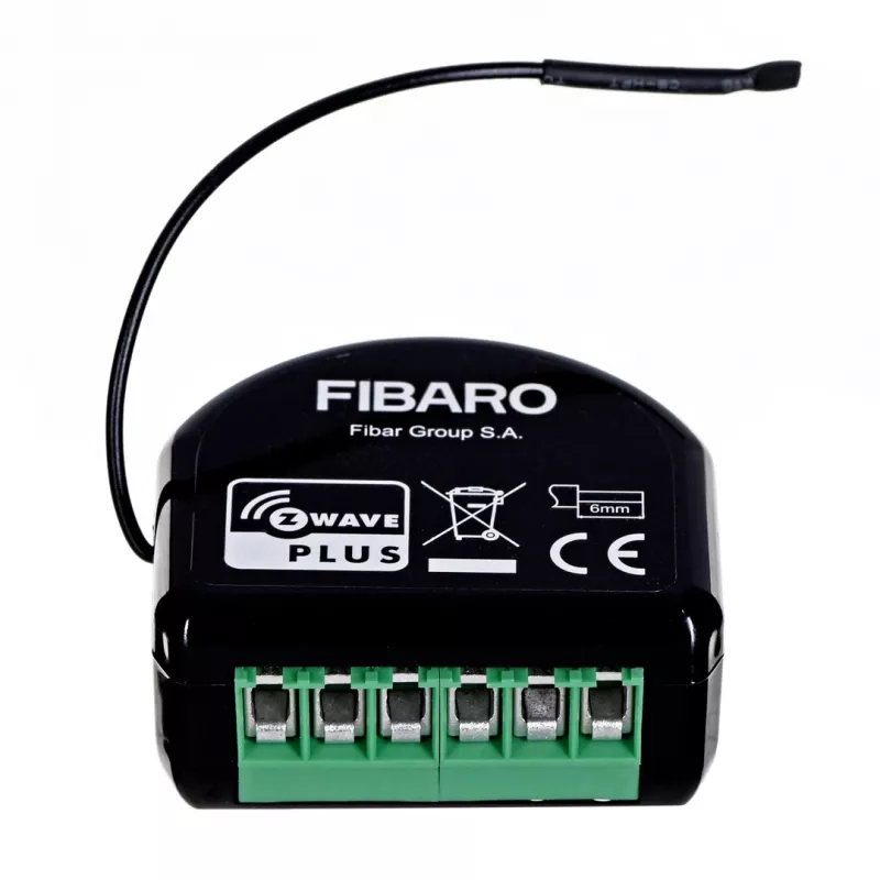 Fibaro Dimmer 2 FGD-212 Z-Wave valgustuse reguleerimismoodul, must