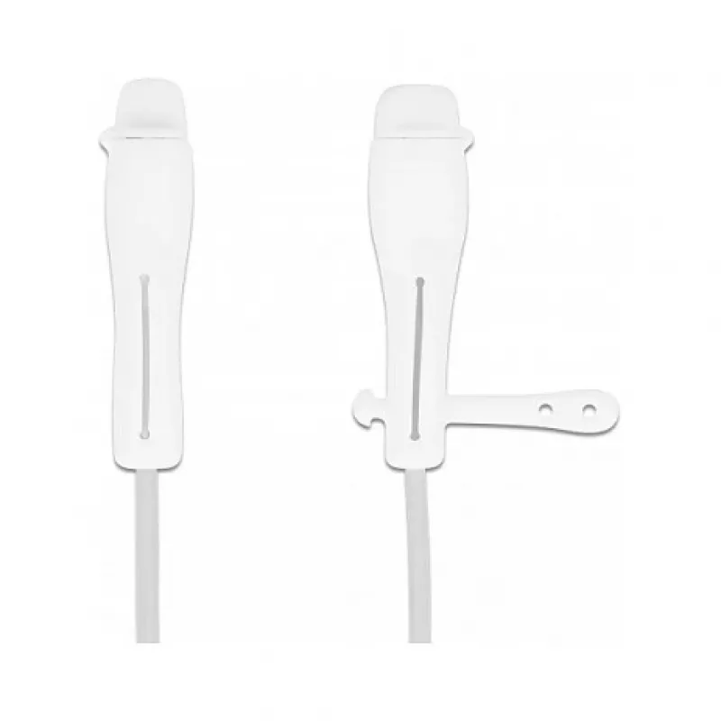 DeLOCK tolmukate USB USB-C isasele ja Apple Lightning isasele pistikule, komplekt 2 tk, valge