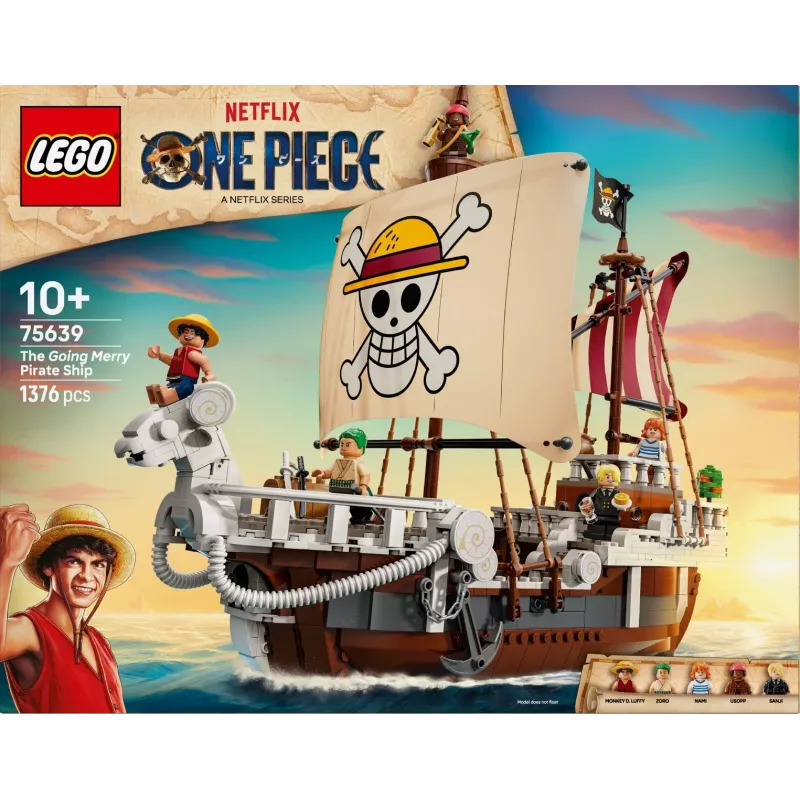 LEGO komplekt Piraadilaev The Going Merry 75639 — One Piece tellismudel