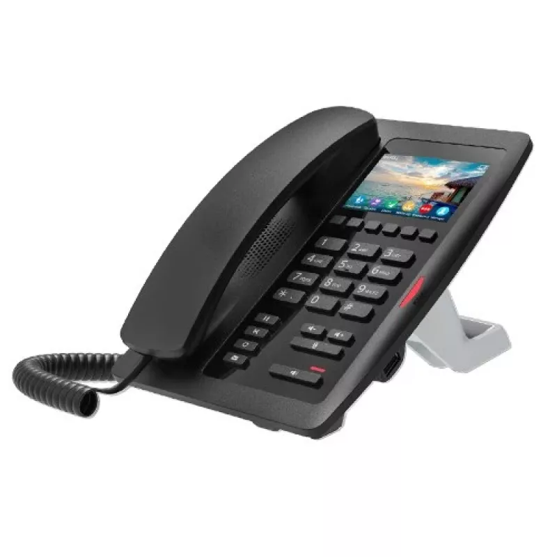 Fanvil H5W IP-telefon must 2 liini Wi-Fi