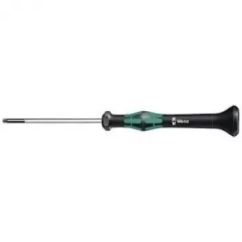 Wera elektroonika- ja täppismehaanika Torx-kruvikeeraja 2067 Suurus T 2 tera pikkus: 40 mm (05118036001)