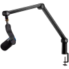 LOGITECH Yeticaster GX Dynamic RGB Gaming Mic with LIGHTSYNC and Premium Desktop Microphone Boom Arm - Must