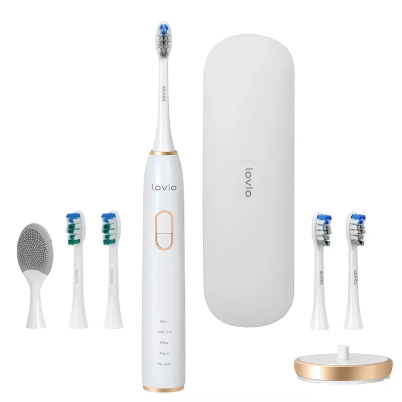 LOVIO_Home SonicProtect PRO elektrihambahari valge LVTB124WH