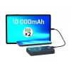 Akupank Port Designs 907005 10000 mAh juhtmevaba laadimisega must