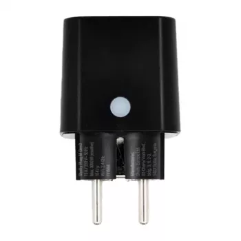 Shelly Plug PM Gen3 Matter 13A nutikas pistikupesa, must