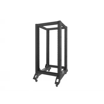Eraldiseisev rack LANBERG OR01-6822-B 22U, 600 mm L x 800 mm S, must, 600 kg kandevõime
