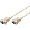 Microconnect SCSEHH3 jadakaabel valge 3 m DB9 M