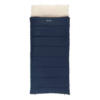 Magamiskott Outwell Contour Lux XL — ristkülikukujuline, täiskasvanutele, polüester, 2200×1050 mm, kuni 190 cm kasutajatele, sinine
