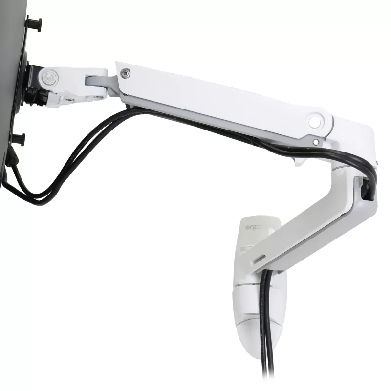 Ergotron LX Series seinale kinnitatav monitorihoidik valge 11,3 kg kandevõimega 20-34 tolli