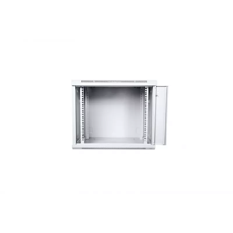 Digitus DN-W19 09U/450/MD võrkmekapp 9U seinale paigaldatav rack helehall