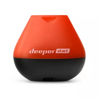 Kajaloodi Deeper START — kaasaskantav heidetav sonar, 50 m ulatus, liitiumpolümeeraku